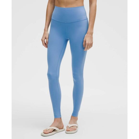 Lululemon Align High‑Rise Pant 28” Nulu Size 4 Blue Nile - Picture 2 of 8